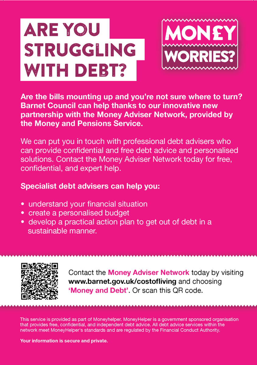 Money worries? Barnet Council can help with our Financial Calculator: Benefits Calculator (inbest.ai). Nationally, every year people miss out on billions in unclaimed benefits. Complete it now to find out what you could claim. Here to help: barnet.gov.uk/costofliving