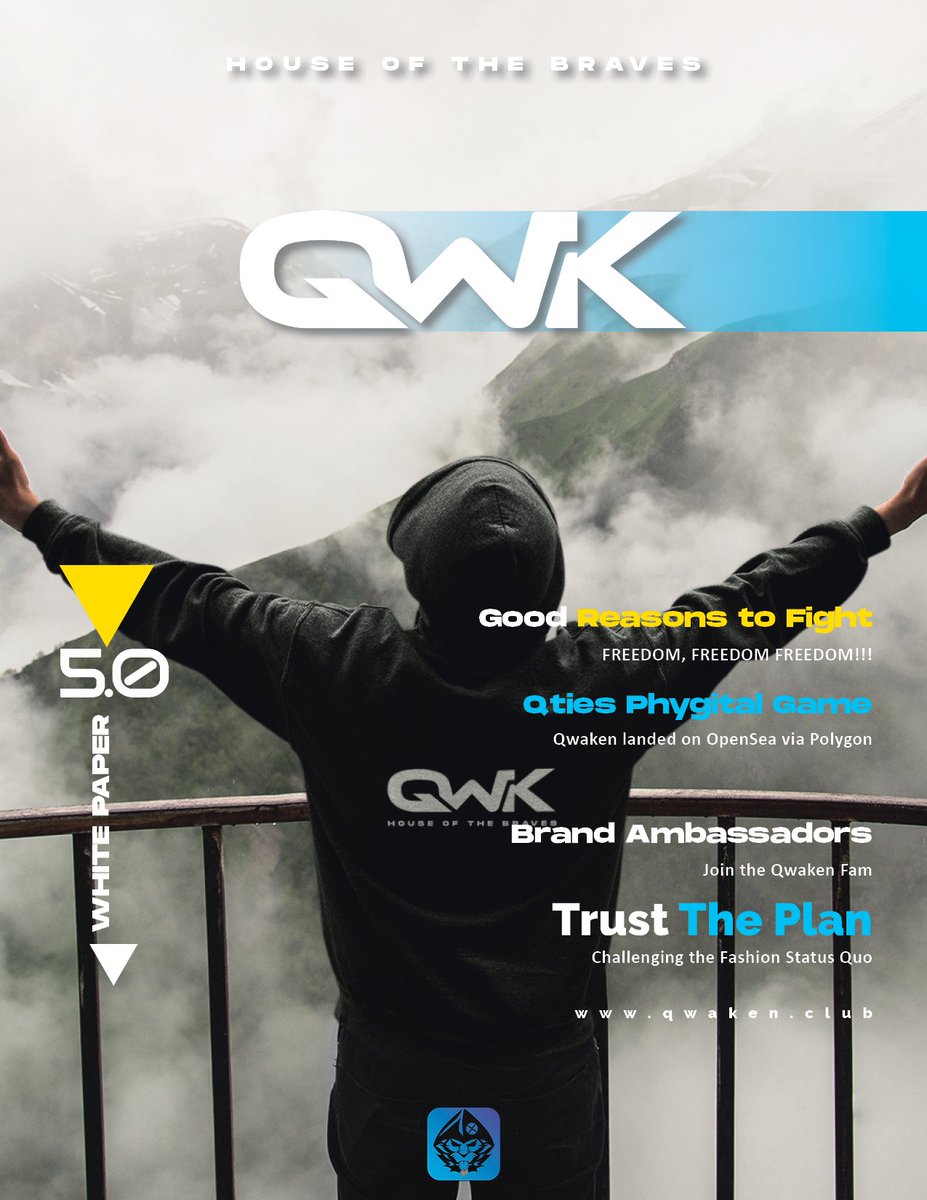 QWKstudio's tweet photo. The v5.0 of the #Qwaken white paper is out now!
🤓👉https://t.co/2lFq07Q3Ko

Learn all about the new utilities we added to your #NFTs for 2024, the new Qties & Frens collection minting now on #OpenSea https://t.co/soIYJWlxQc and the future release QWK x #UEFN connected to the branded experience for #Fortnite coming later this year (WL open https://t.co/GOKYHKB7CL)

The future of your favorite brand is brighter than ever! Don't miss your chance to be part of the #Fashion #Revolution! Join us https://t.co/eRQpfRw1Om

https://t.co/SbzIJ1ve0X
https://t.co/UpCAuTKuiS