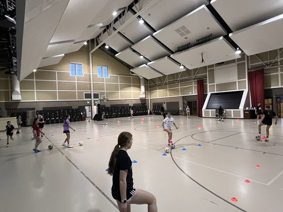 First training of my session 3 winter footskills training was filled with a fun and competitive environment last night!