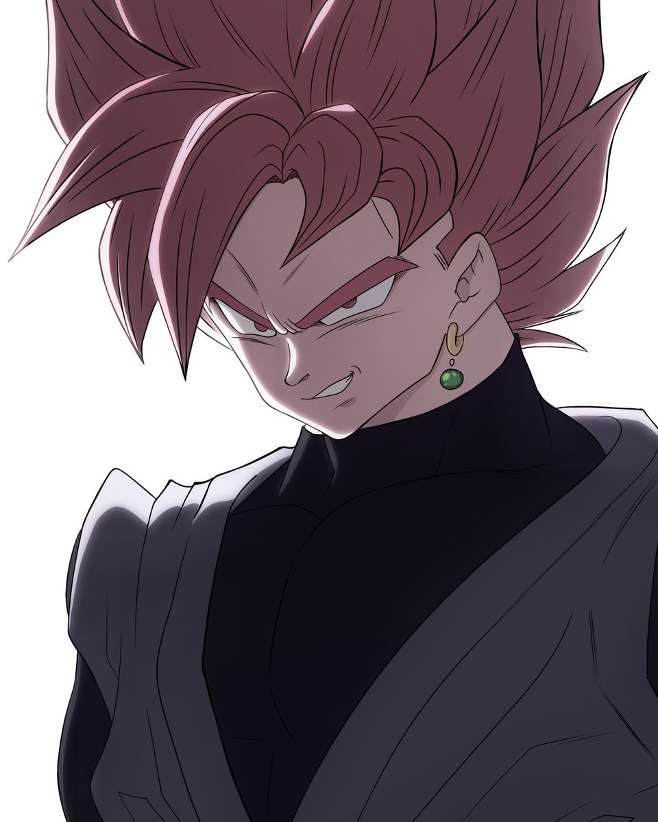 my art comeback, but with dbz fandom, anyways enjoy goku black 🎀 
#DragonBall #Goku