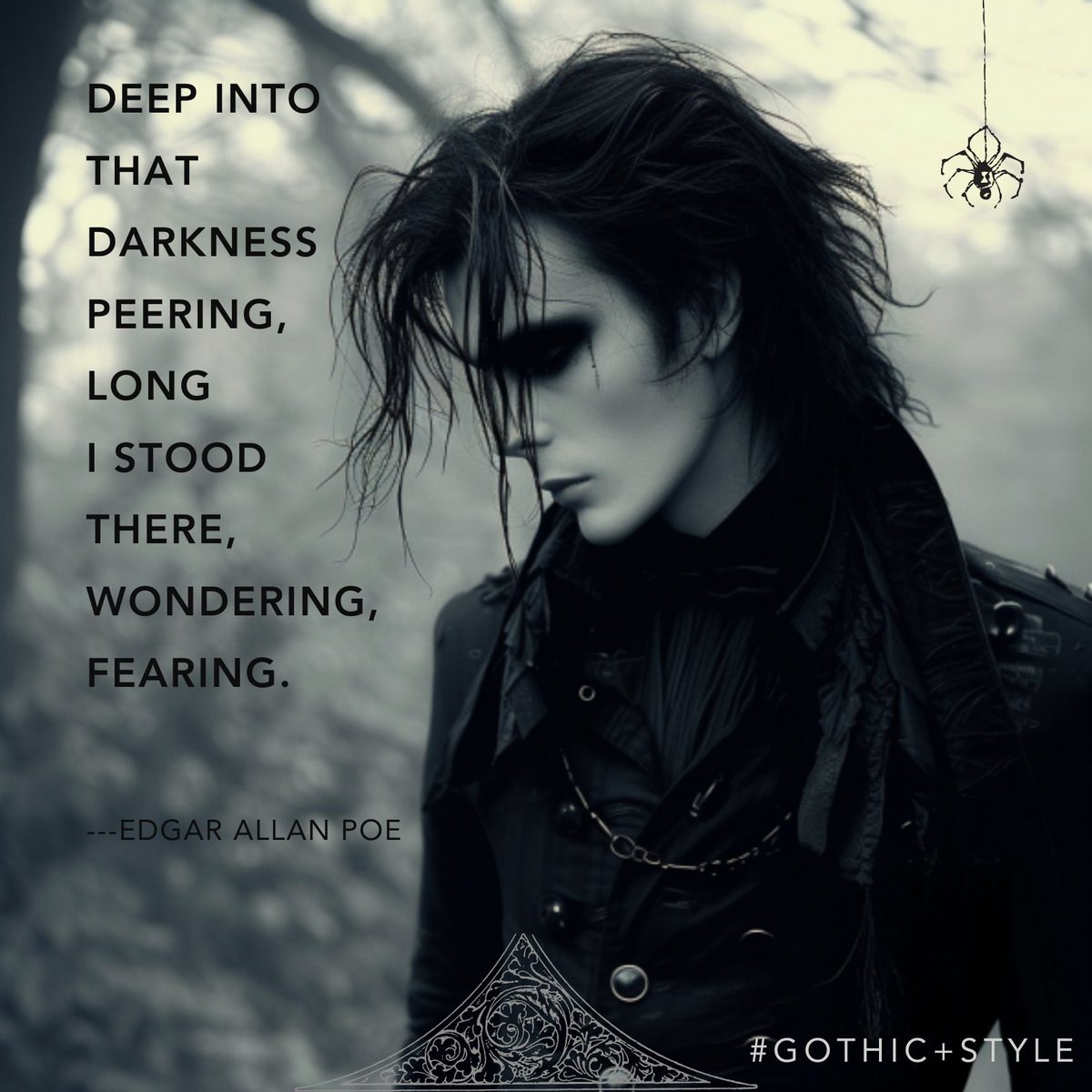 gothicplus's tweet image. Who doesn't love a good Poe quote? Or some Poe style for your home? 

Check out our Edgar Allan Poe Collection at GothicPlus! 

gothicplus.com/index.php?rout…

#gothicplus #gothic #alternative #gothichome #gothaesthetic