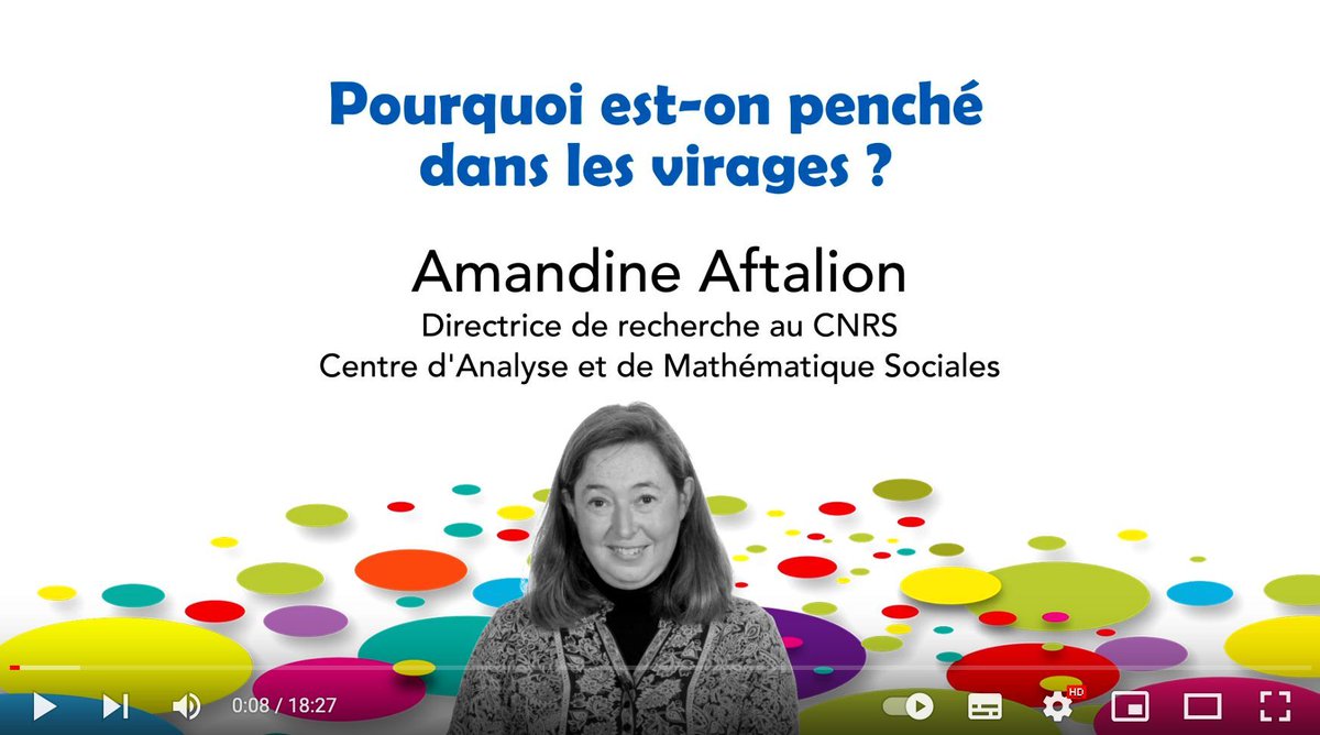 CNRS_INSMI's tweet photo. #SportEtMaths 🏃 | Découvrez chez #VideoDiMath Amandine Aftalion, du @CAMS_EHESS (@CNRS @EHESS_fr), qui répond à de nombreuses questions posés dans son 📖 "Pourquoi est-on penché dans les virages, le sport expliqué par les sciences en 4O questions" de @CNRSEd
À regarder ⤵️ https://t.co/MPkyr1zVHb