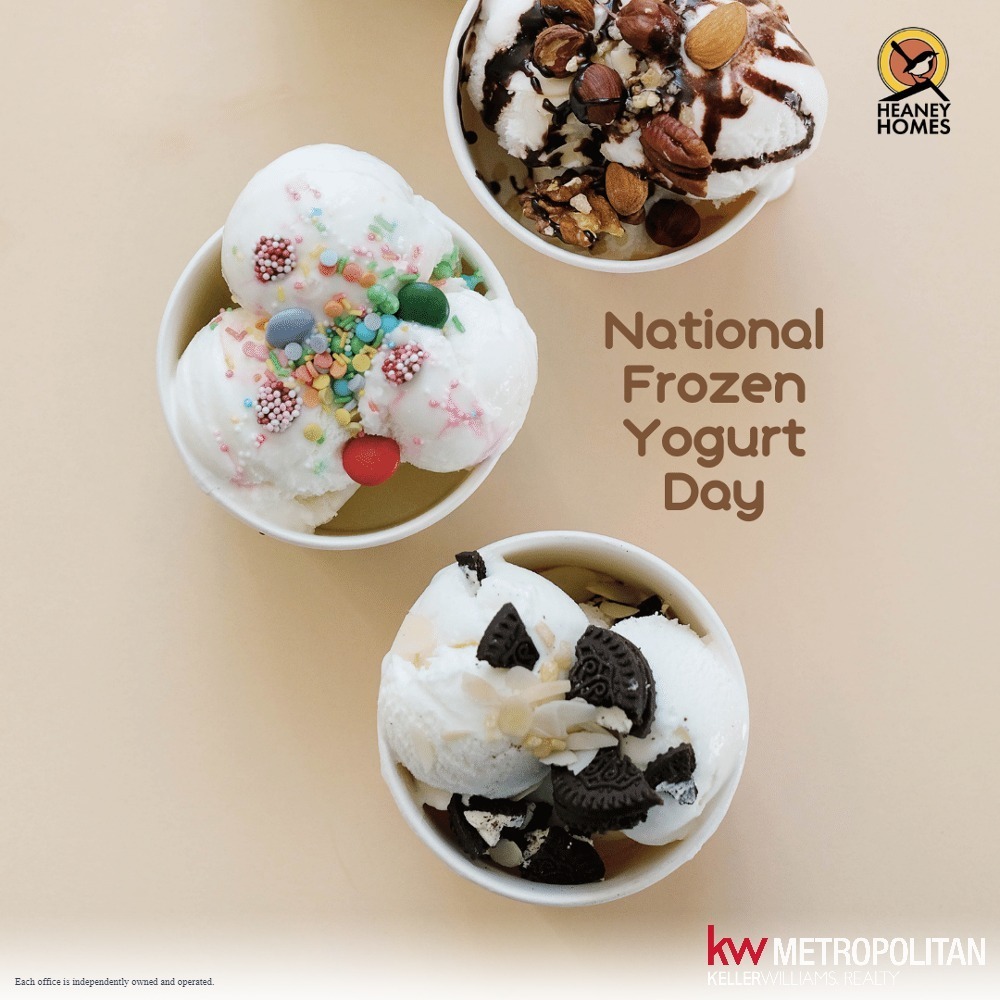 Happy National Frozen Yogurt Day! 
🍦�
Kind of funny that a frozen yogurt day falls during a FREEZING cold month! 
🍦
In honor of this day, how do you enjoy your FroYo? Multiple flavors with tons of toppings? Or are you a FroYo purist? 

BONUS points for the best place locally…