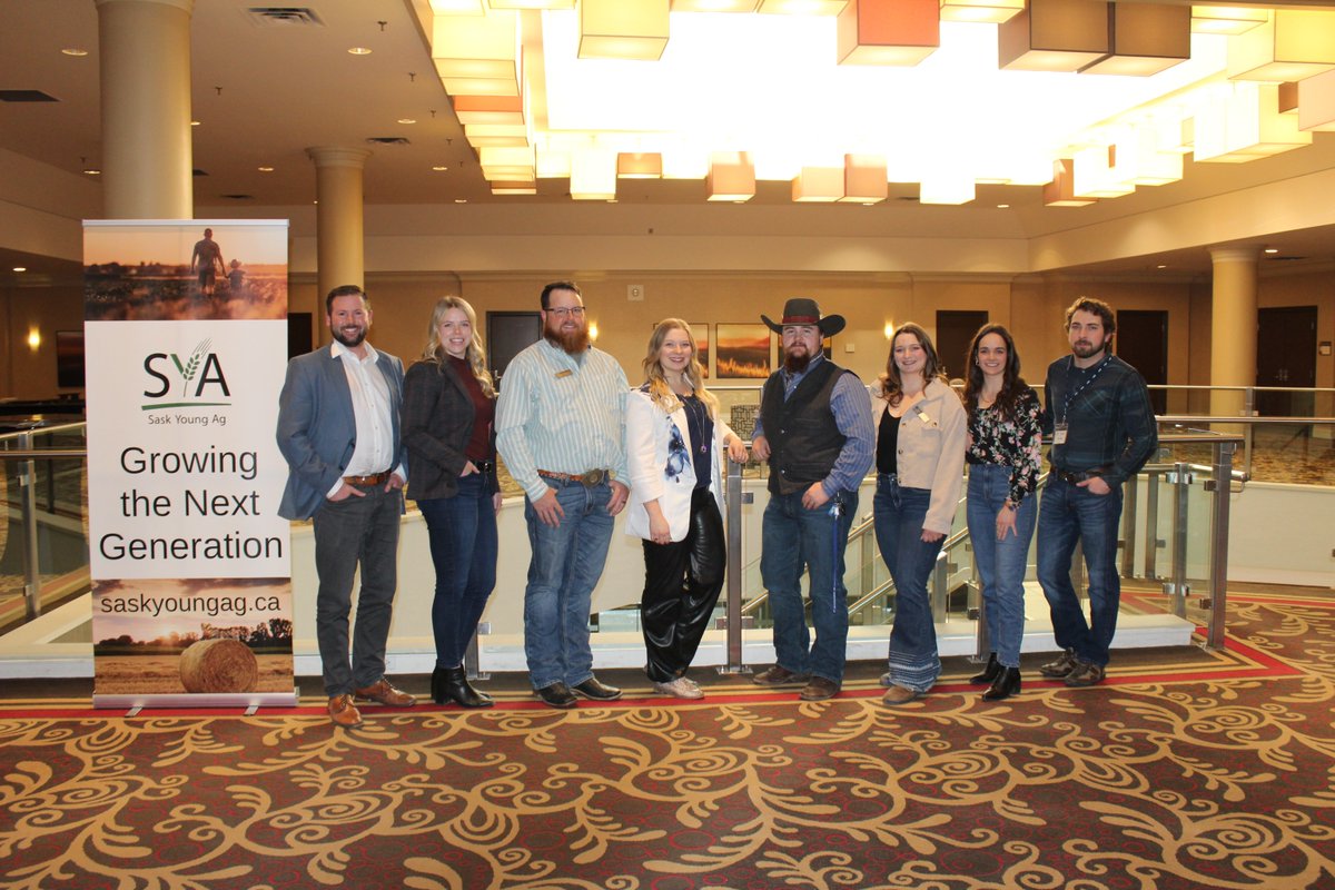 SaskYoungAg's tweet photo. New Year, New Board Members!

We said goodbye to three board members who have served, we are greatly appreciative for your service and dedication to the Sask Young Ag Board.

We welcome three new board members!  Thanks for stepping up!

https://t.co/pGRPJSx0vU https://t.co/sLaXK0Kny8