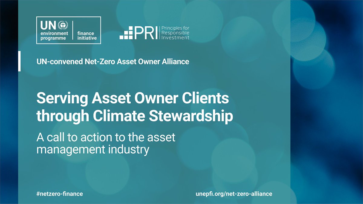 #NZAOA releases a call to action to the #assetmanager industry, “Serving Asset Owner Clients [is only possible] through #Climate Stewardship. It highlights four key principles implementing climate strategies systematically and consistently. ow.ly/wZuG50QxPvF