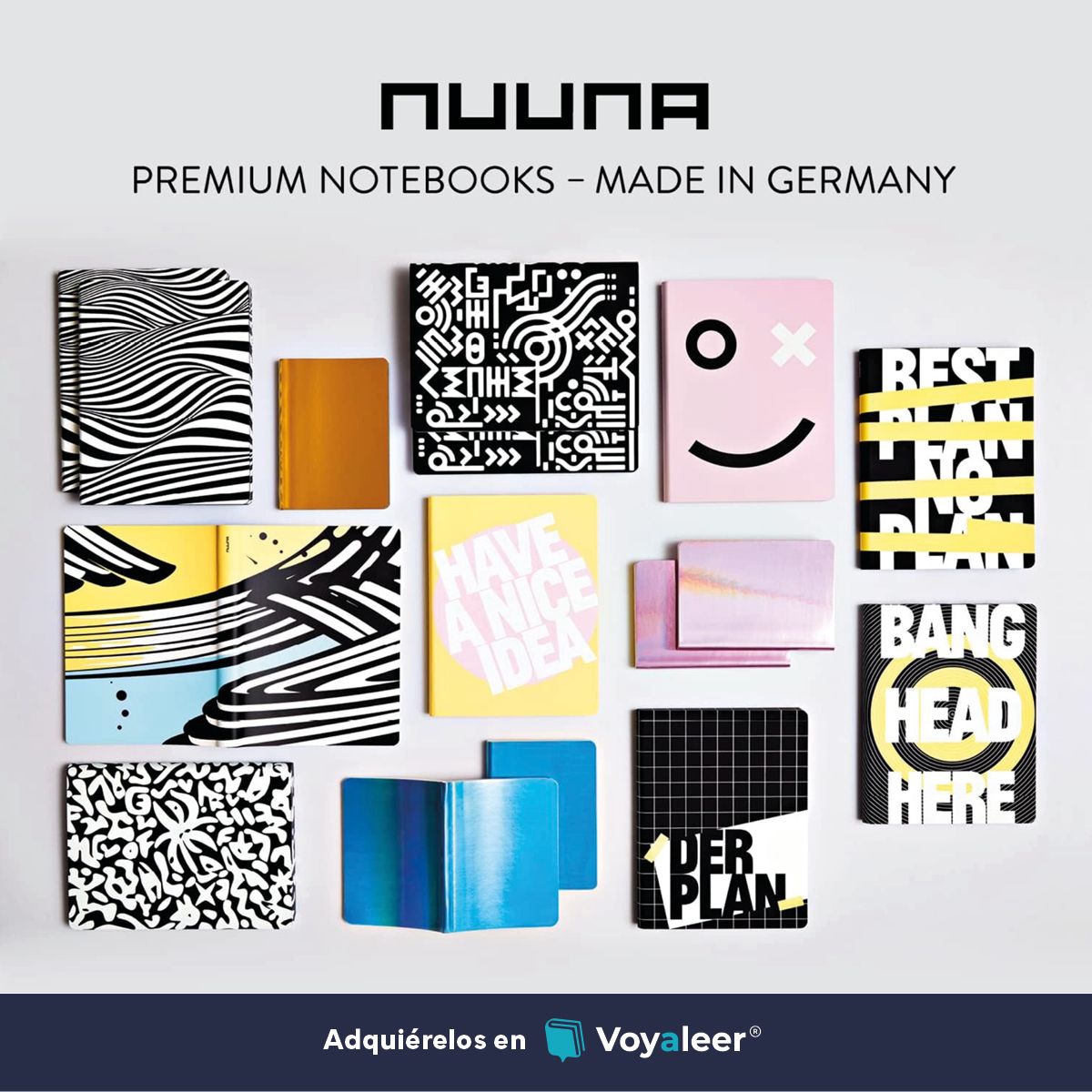 Voyaleer_cl's tweet image. Explore la elegancia y funcionalidad de nuestras Premium Notebooks. Diseñadas para realzar su experiencia de escritura y organización. ¡Descúbrelas en Voyaleer! 📚✨ #PremiumNotebooks #EscrituraElegante