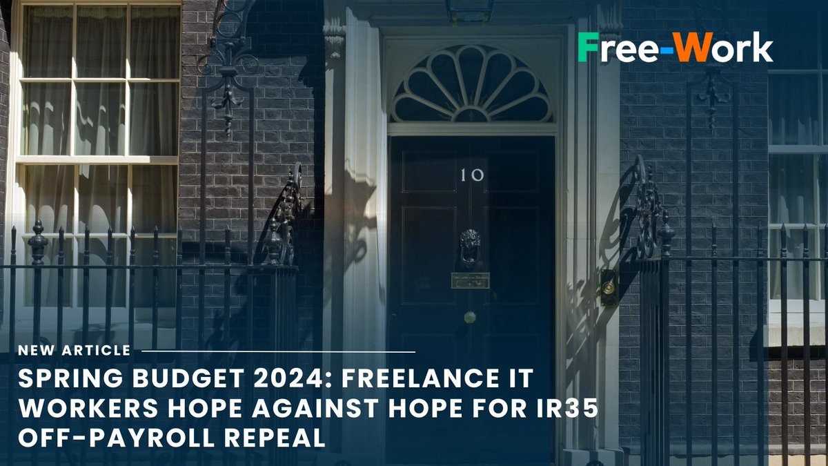 #SpringBudget2024: The IMF may have thwarted IT freelancers' hopes of a tax cut in the shape of IR35 reform repeal. Read here: bit.ly/3w6KMC3 @Gigged_Ai, @ShoesmithKate, @MorganMcKinley, @Matt_VIQU, @BowersPartners and @NineteenNinjas all comment. #budget2024 #ir35
