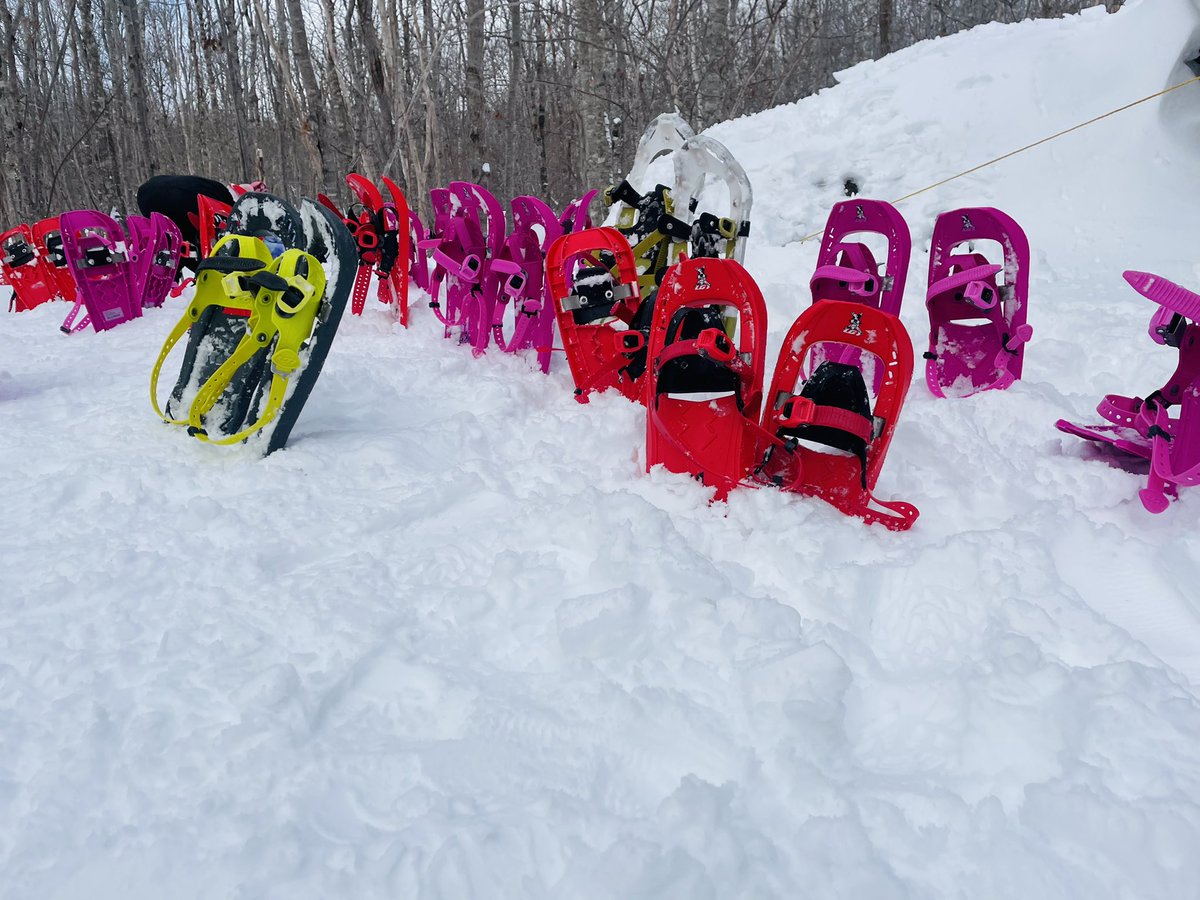 Taking advantage of the epic trail conditions! <a href="/DrJCWickwireAca/">WickwireAcademy</a> #snowshoe #outdoored <a href="/HikeNS/">Hike Nova Scotia</a> <a href="/takemeoutside/">Take Me Outside</a> <a href="/taphens/">taphens</a> <a href="/SSRCE_NS/">South Shore Regional Centre for Education</a>