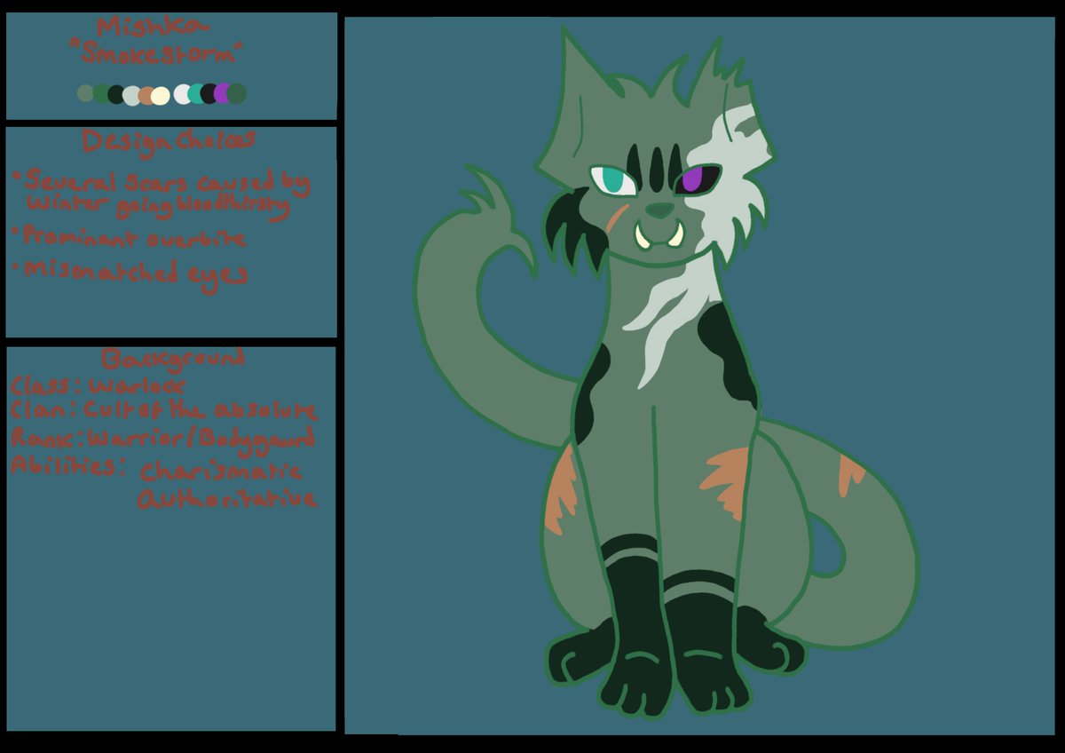 EalienK's tweet photo. The durge design is my character Winter alongside her bodyguard Mishka (Played by my friend) #EnverGortash #Orinthered #Darkurge #Durge #oc https://t.co/ECHIR2MR4T