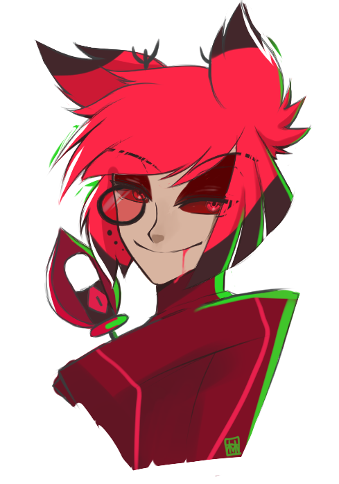 crowatnight's tweet photo. Too intimidated to lewd a man? Anime him and let the sparks fly~ 
(Reposted. Needed to fix something I wasn't happy with.)

#HazbinHotelfanart #HazbinHotelAlastor #rkgk https://t.co/RQo9hohdco