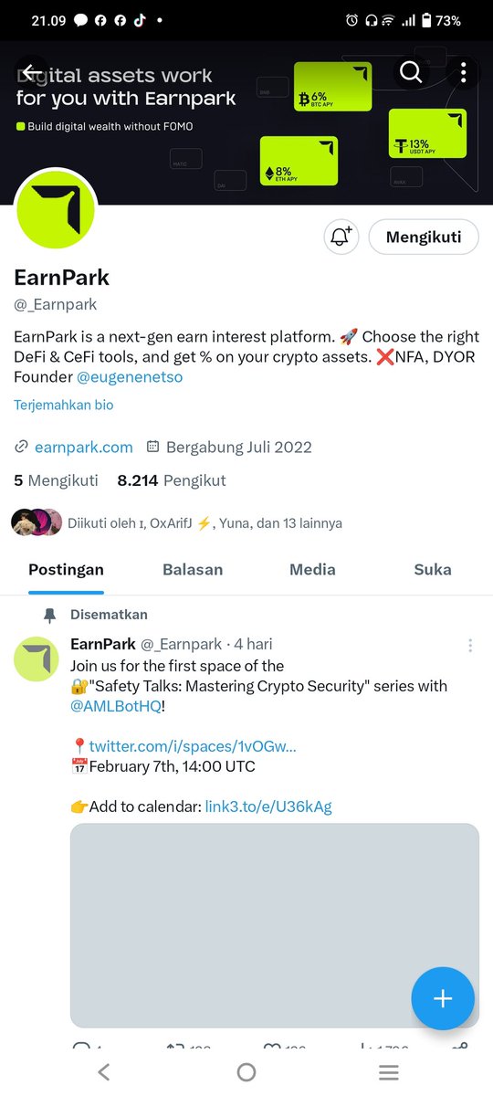mini_pule7486's tweet photo. @cryptoasyane @_Earnpark https://t.co/pmeJvHXeGz