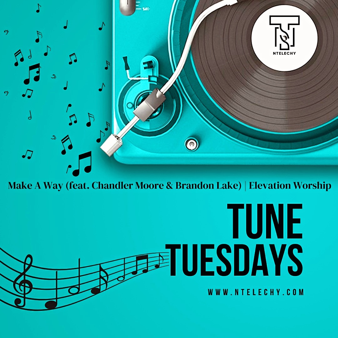 Tune for Day, but more of a Praise for the Day,Enjoy our Tune Tuesdays selection.
Make A Way (feat. Chandler Moore &amp; Brandon Lake) | Elevation Worship
lnkd.in/dafZ3fhd
lnkd.in/dXwskyn5
#Taki #praise #worshipmusic #tuesday #ntelechy #GRAMMYs #Drake #Fahima #protest
