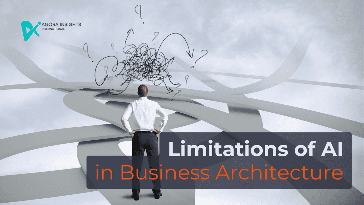📑 Limitations of #AI in #Business #Architecture

#ChatGPT is a fantastic product, but has some the limitations to be mindful of when using it to develop your value streams!

ℹ️ Full article in the link below
bit.ly/3pjDesx

#Agorainsights #BIZBOK #ValueStreams