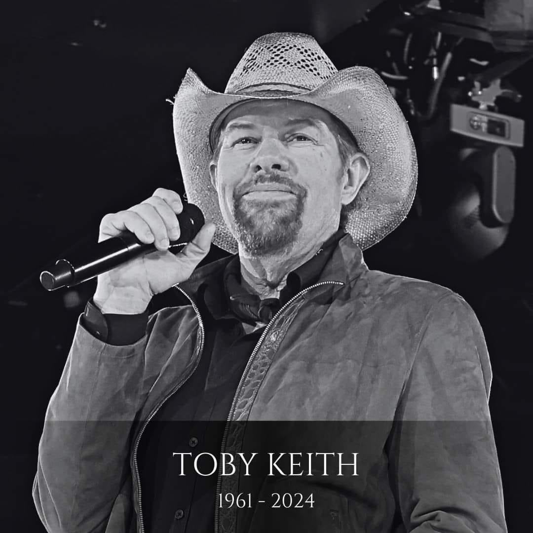 RIP Toby Keith 💔
He was a great singer and i loved his voice plus he had so many catchy tunes. He will continue rocking in the afterlife. 
#rip #TobyKeith #tobykeithrip #countrymusic #singer #music #musician #musicianlife #heaven #america #usa #usa