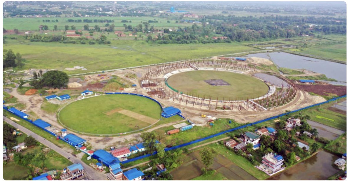 रंगशाला बन्छ हाम्रैपालामा👏
आज बसेको बागमती प्रदेश सरकारको बैठकले भरतपुरमा निर्माण भइरहेको  गौतम बुद्ध अन्तराष्ट्रिय क्रिकेट रंगशाला निर्माणको प्रथम चरणका लागी रु ७५ करोड बराबर लागत अनुमानको ७०% प्रदेश सरकारले ब्यहोर्ने र त्यसको श्रोत सुनिस्चित  गर्ने निर्णय गरेको छ।…