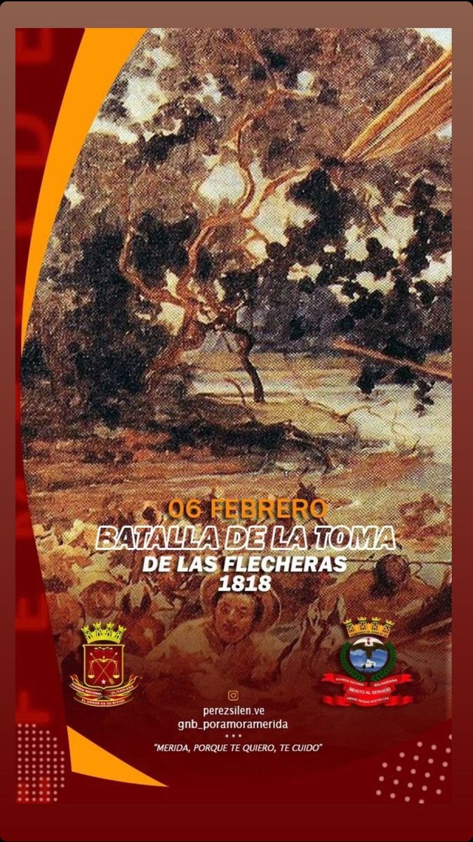 La Toma de las Flecheras fue una acción ocurrida el #06Feb de 1818 cerca de la ciudad de San Fernando de Apure, durante la campaña del Centro.