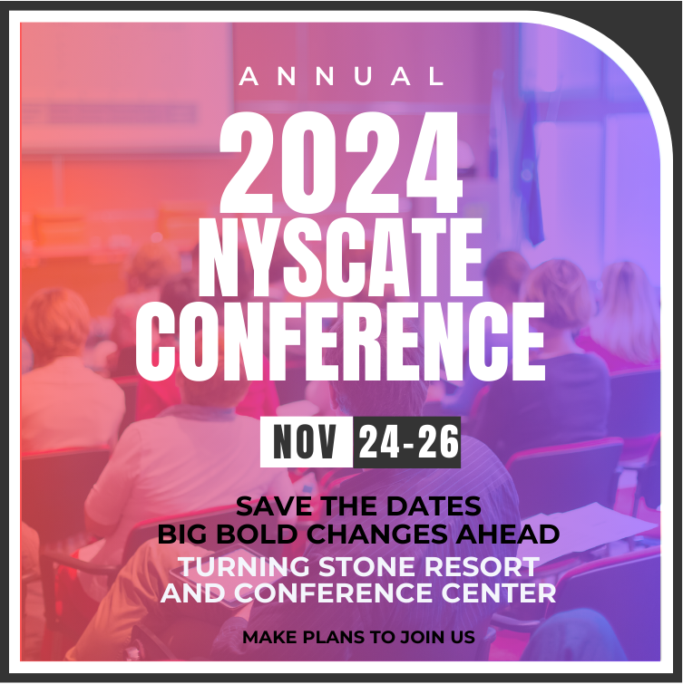 NYSCATE's tweet photo. The 2024 Annual Conference will be held at Turning Stone Resort! The team from Rochester has been amazing, but it is necessary to centralize the conference geographically. More information will be forthcoming! https://t.co/ELI8yu44eI
