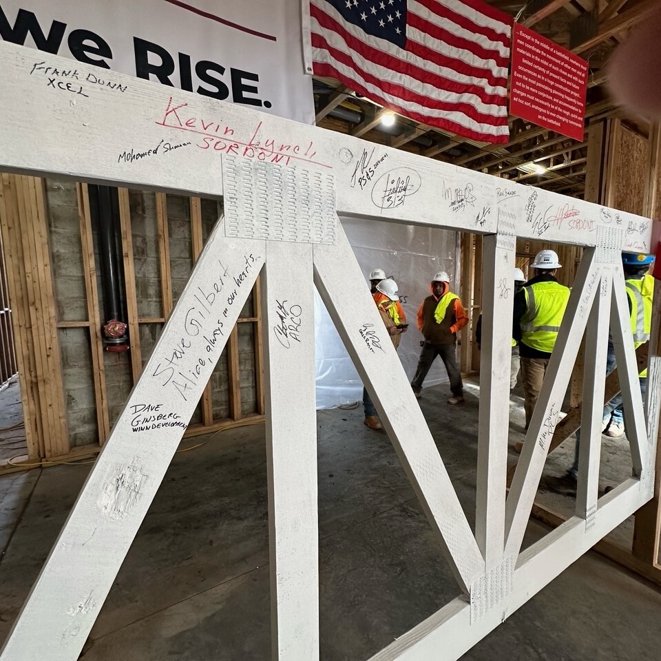 WinnCompanies's tweet photo. Today, WinnCompanies and Construction Manager Sordoni Construction Co. of NJ, held the topping-off ceremony for the new WinnCompanies community, The Alice in Princeton, NJ, a mid-rise boutique community consisting of 125 total units. Click to learn more: https://t.co/09HLW8Z6kZ https://t.co/HC0i1jAumn