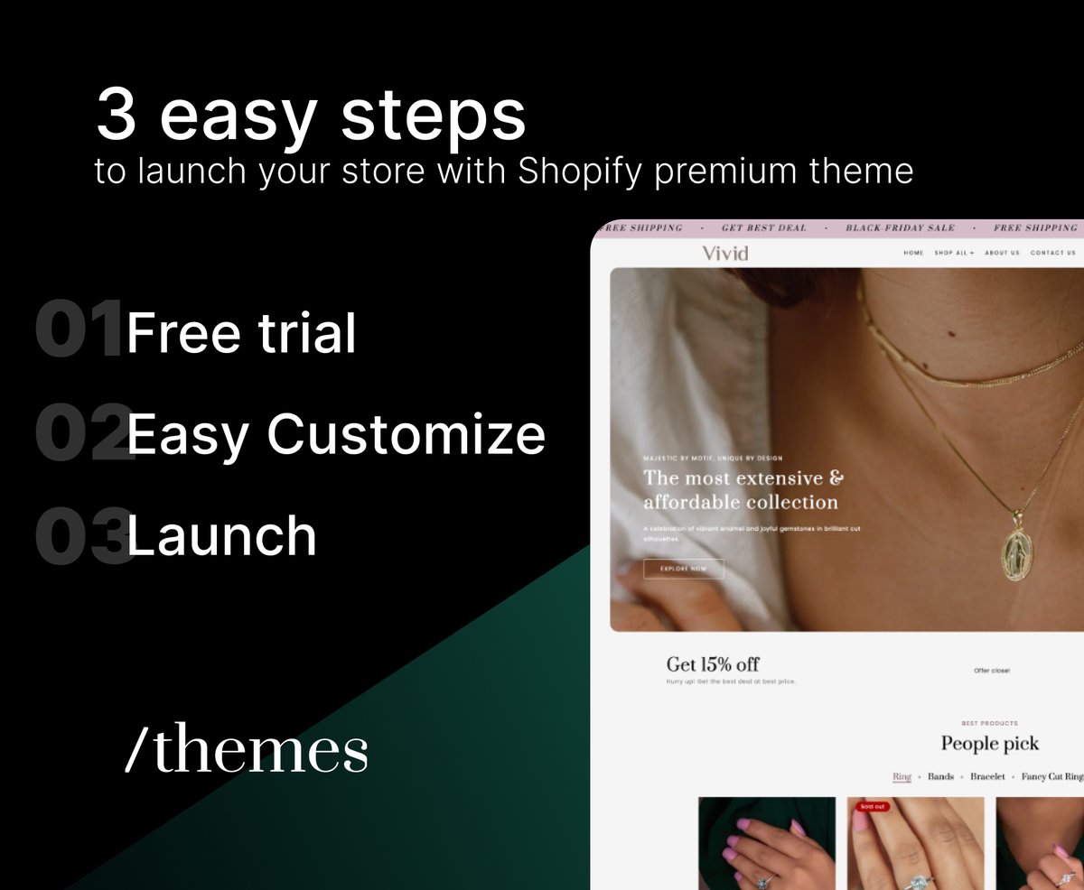 Is your store appearing outdated?
Are you looking to launch a brand-new store?

Our top-tier Shopify themes boast over 30 e-commerce functionalities.

Experience for free now - themes.shopify.com/themes/vivid/
- themes.shopify.com/themes/mono/

#shopify #shopifythemes #ecommerce #revampstore