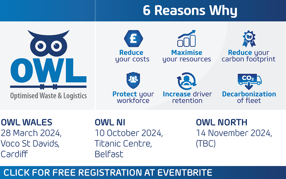 Registration for OWL NI, held at the Titanic Centre in Belfast on 10 October 2024, is now live. You can sign up here: lnkd.in/dPMPez7K
To register for OWL Wales on March 28 at Voco St Davids, Cardiff, please follow this link: lnkd.in/eXBy_S_7