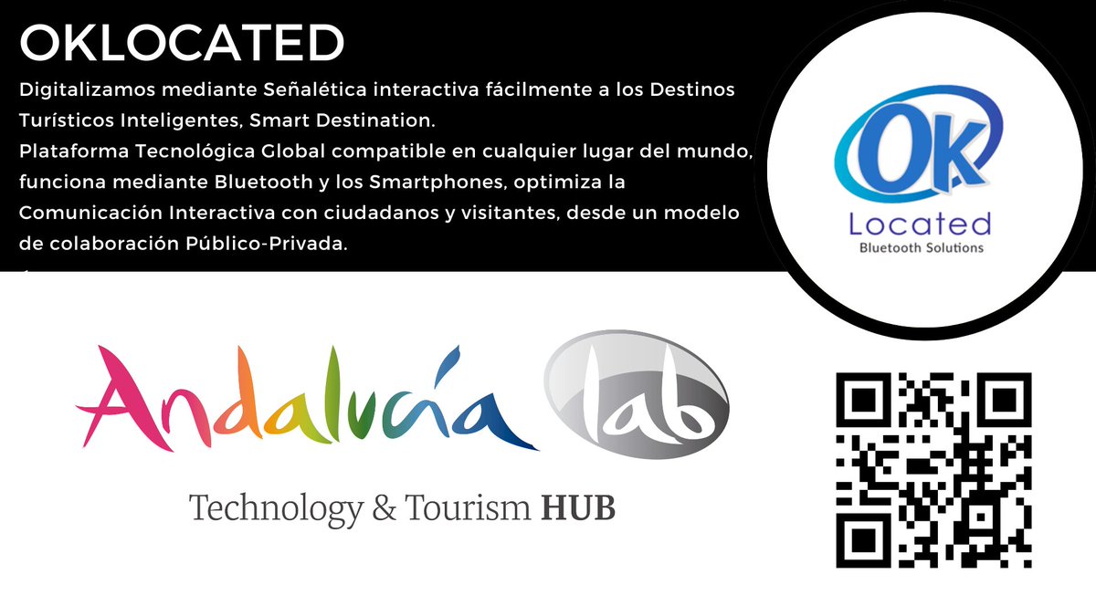 Conoce a las empresas que nos acompañan en #HyT2024:

<a href="/OKLocated/">OK Located</a>: Digitaliza mediante Señalética interactiva fácilmente los Destinos Turísticos Inteligentes, Smart Destination.

#AndalucíaLabenHyT2024