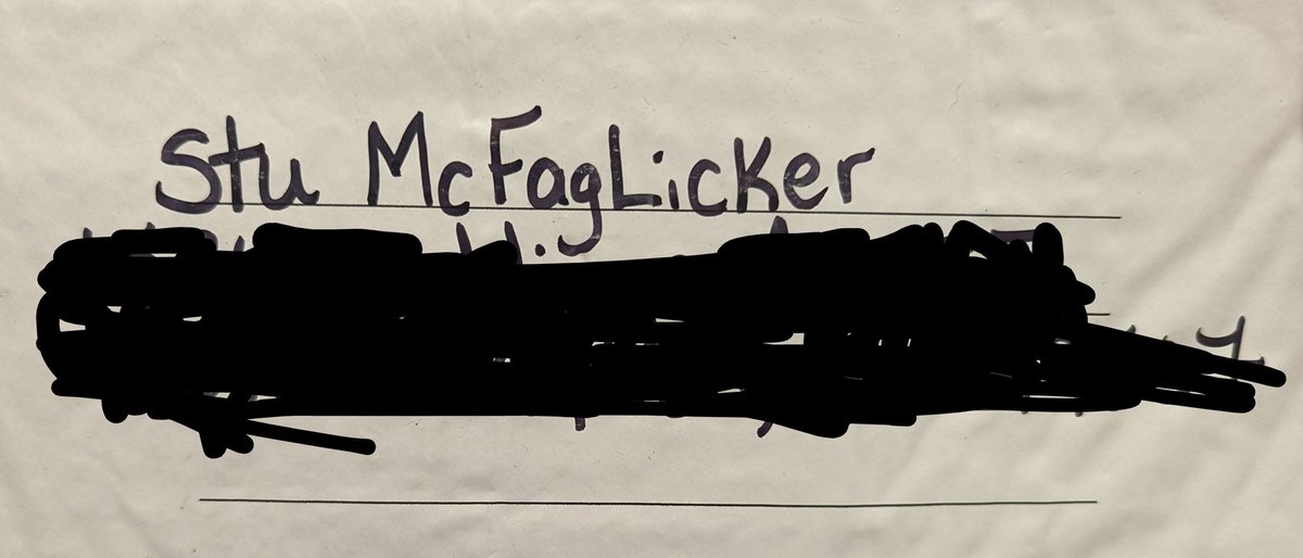 StuMcCallister's tweet photo. Which one of you doofs found out my real name?! #doofs https://t.co/j3FQCEISQ1