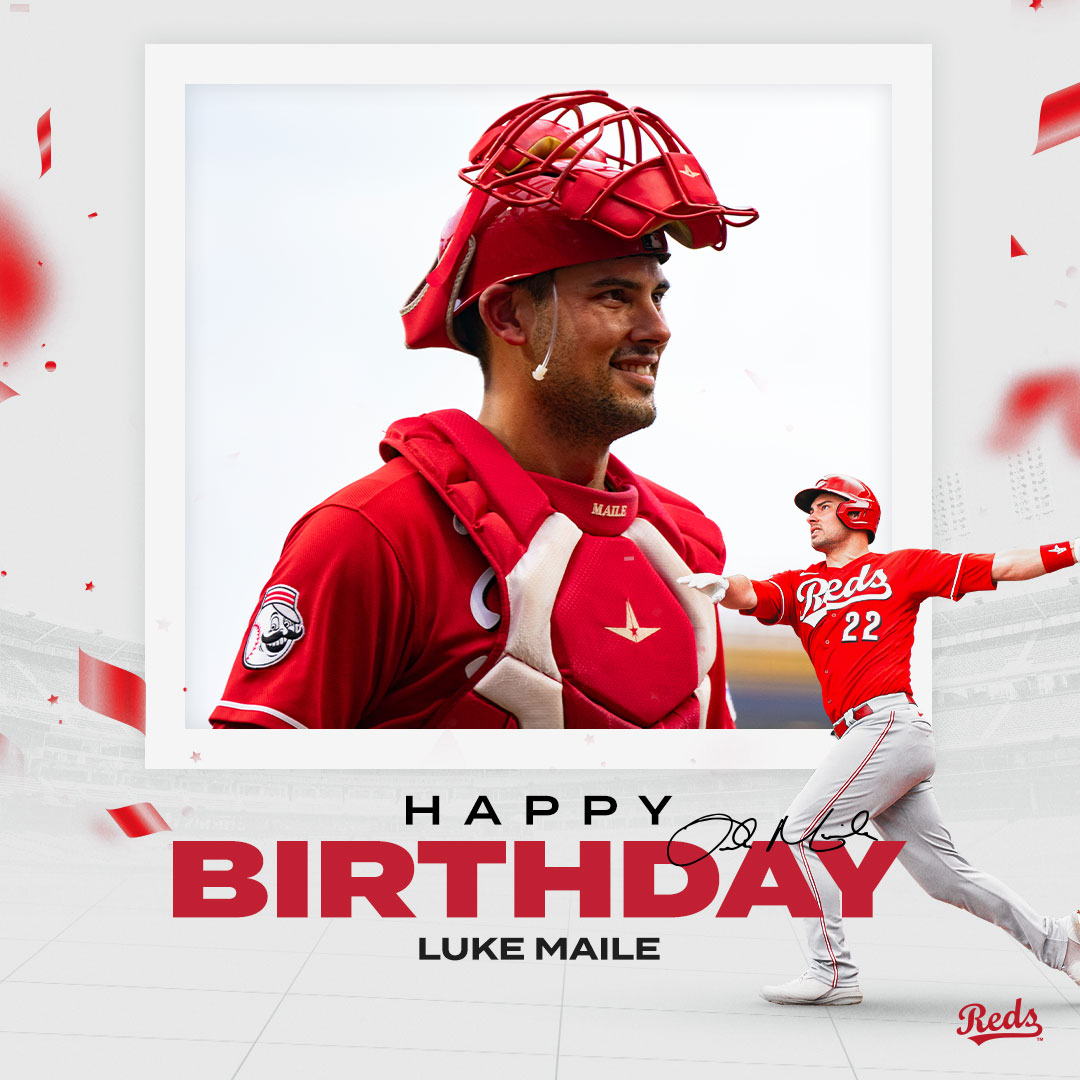 Cincinnati Reds on X: "Happy birthday, Luke Maile! 🎂 https://t.co/GG2Y9KlNSY" / X