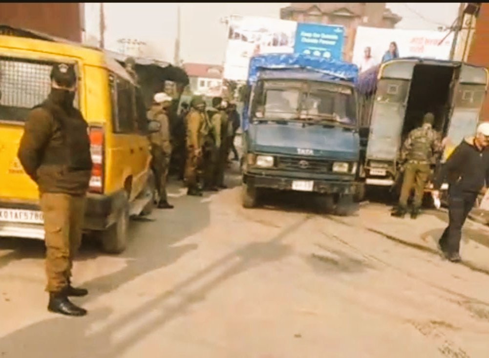 Urgent Tribal activists peacefully protesting in Press Enclave, Srinagar, have been unjustly detained by Srinagar Police. We demand the immediate release of <a href="/ZahidParwaz/">Zahid Parwaz Choudhary</a>  <a href="/ZubairChowdhary/">Zubair chowdhary</a>  <a href="/shahidayoub_/">Shahid Ayoub</a> <a href="/MuzzafarCh/">Muzzafar مظفر 🇵🇸</a> and all others. Freedom of speech and peaceful assembly must be