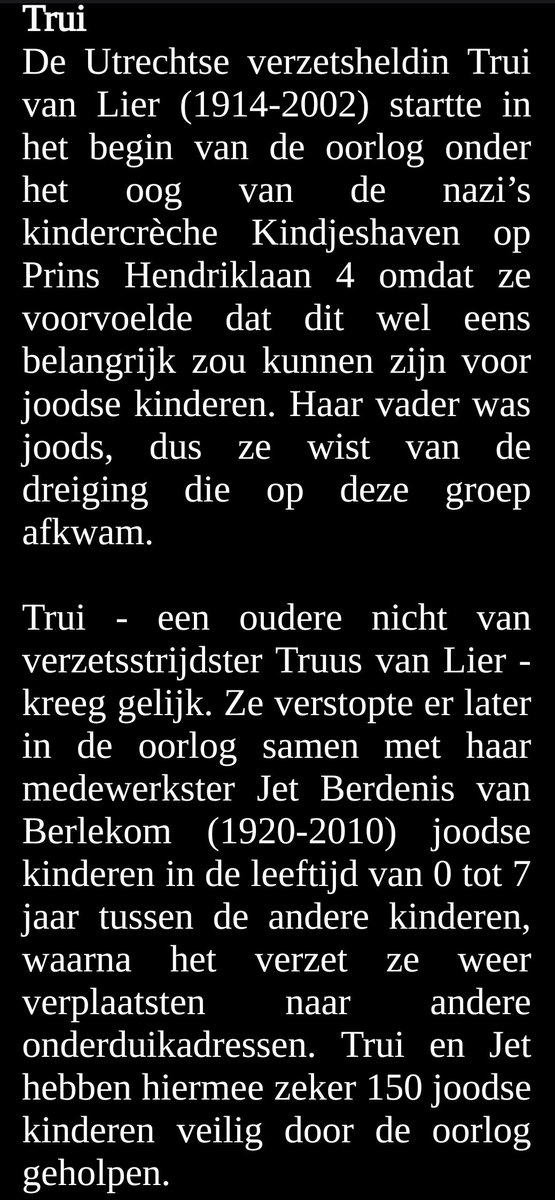 EricRoeske's tweet photo. Crowdfundingsactie rondom vernoeming speeltuin Wilhelminapark naar verzetsheldin Trui van Lier
https://t.co/oXWeSR96QA
Er is 12.500 euro nodig. Nu is er al € 1610 opgehaald. https://t.co/BQ1CbS5dLH