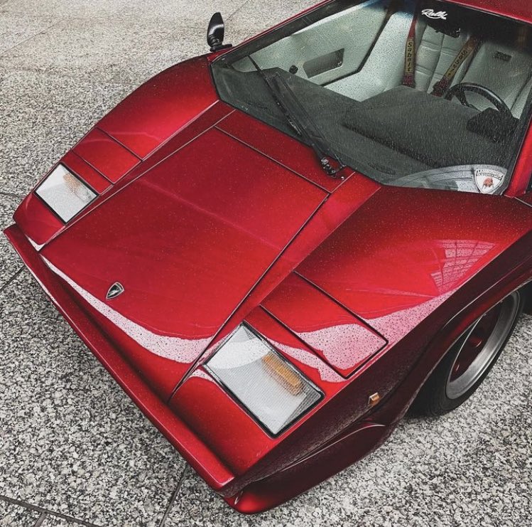 Shtreetwear's tweet photo. Lamborghini Countach Turbo (1 of 2 Ever Made) https://t.co/ktQYlSEXEO