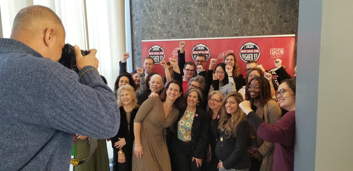 MelindaJPerson's tweet photo. The sun is shining in Albany as @NYSUT Higher Ed Lobby Day gets under way at the Capitol. Thank you to our members who are meeting with legislators today. We are all working together to make sure public higher ed gets the funding it deserves. @uupinfo @PSC_CUNY @NYSUTHigherEd https://t.co/lTntJgCxfq