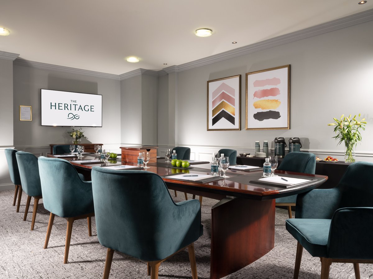 Let our team take care of yours! For conference and event enquiries email sales@theheritage.com and our team will work with you and help you find the best options to suit you and your team. #TheHeritage #Conference #MeetInTheMiddle