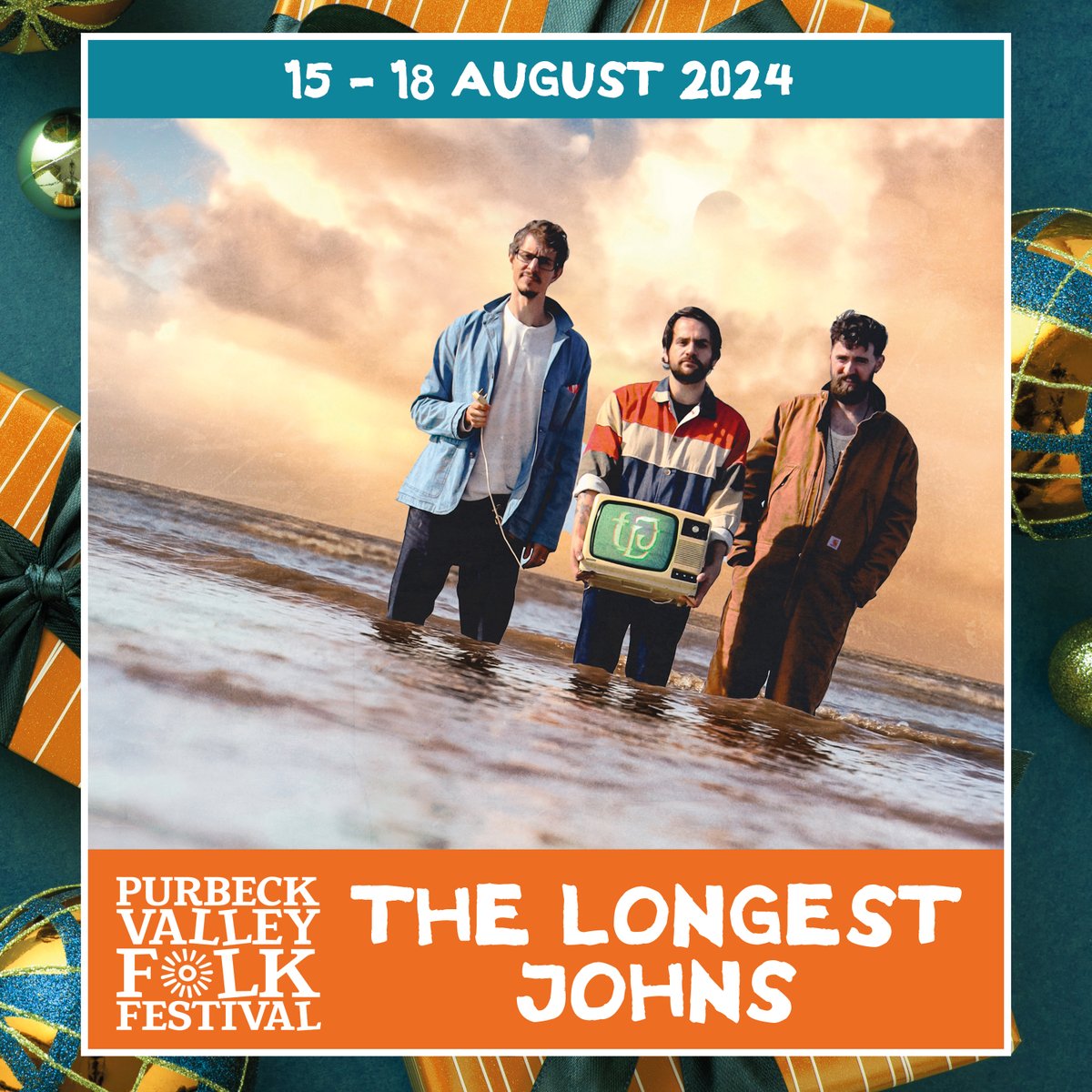 Then we're off to @PurbeckFolk in August which promises to be a delightful time on the Jurassic Coastline under the watchful gaze of Corfe Castle! purbeckvalleyfolkfestival.co.uk