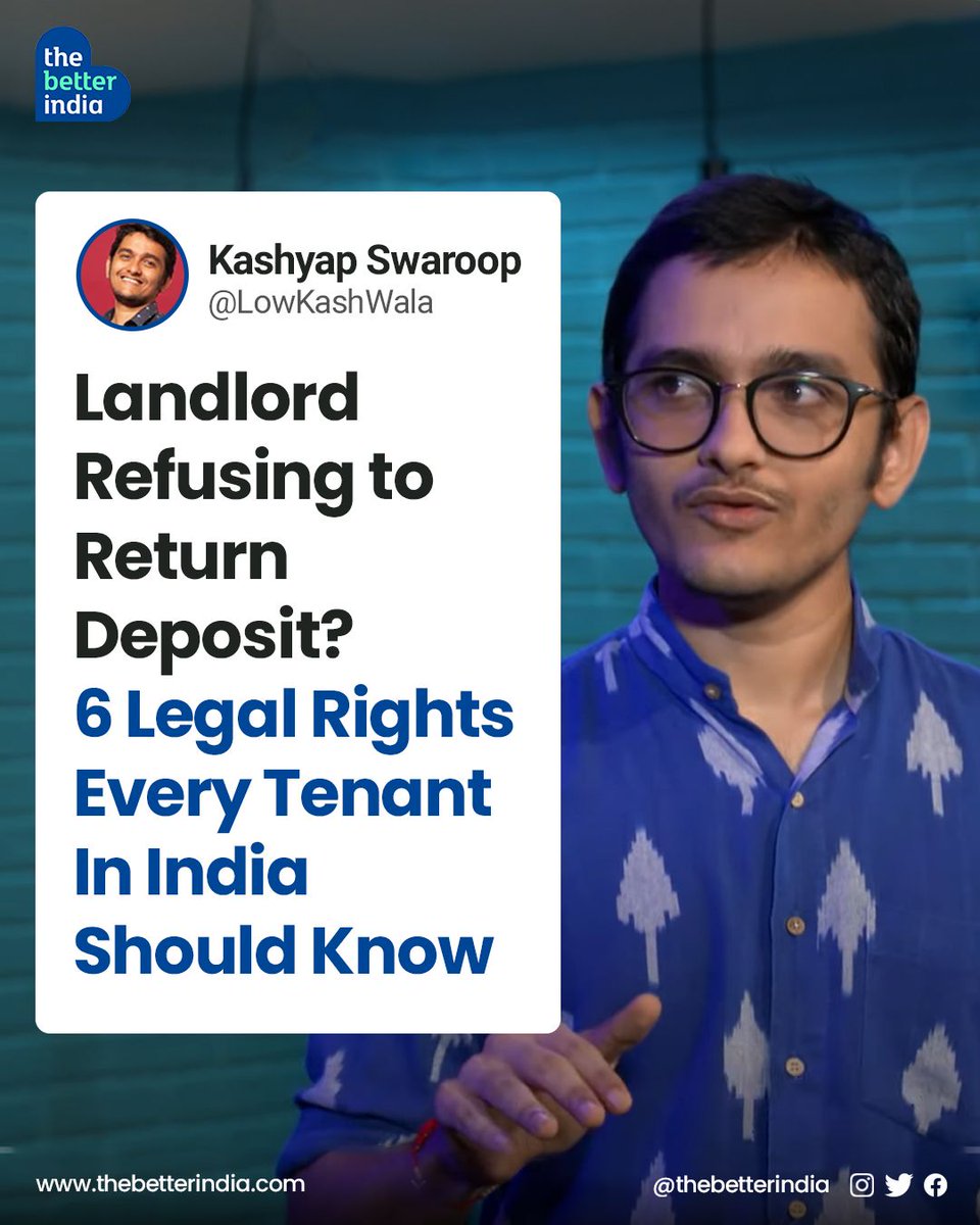 Living in a rental property can be smooth sailing, but knowing your rights is crucial for navigating any bumps in the road. 

#KashyapSwaroop #Maharashtra #India #tenantrights #rentalindia

[Tenant rights India, Model Tenancy Act 2021, India, Housing Laws]