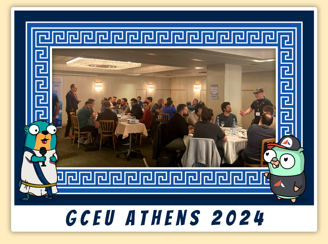 ardanlabs's tweet photo. 📢GopherConEU Athens Update

Community Day 🫂 is underway!

We are happy to see all of the gophers in person &amp; together again👨‍💻 #golang

📲Share photos from your day &amp; tag us! : @gopherconeu &amp; @ardanlabs 😎

#GopherConEU #GCEUxAL #WinterinAthens https://t.co/4pb56PavpR