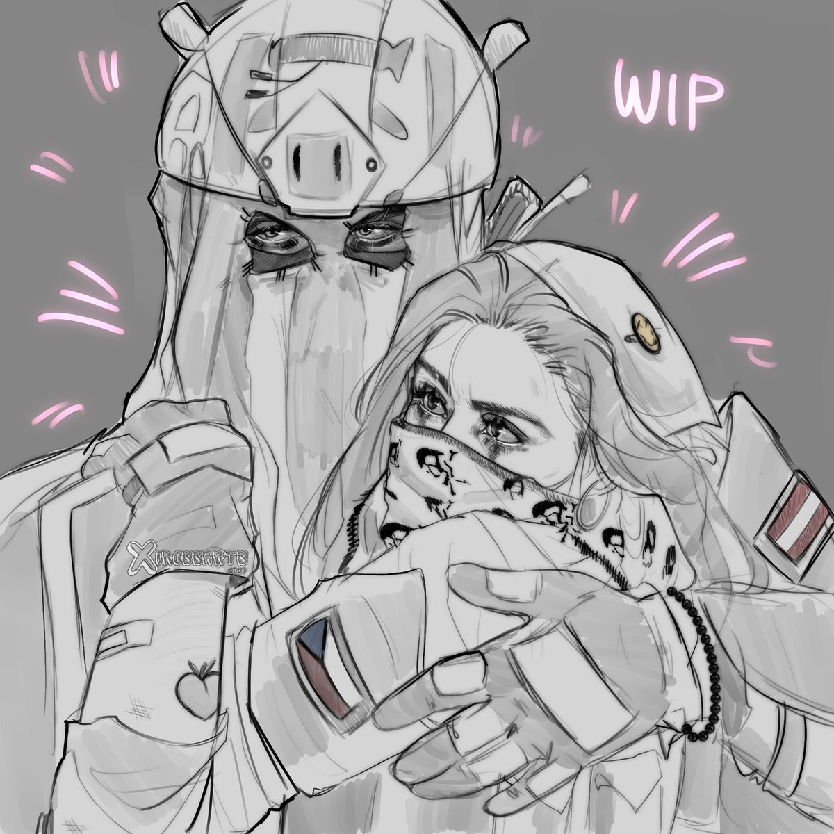 irossarts's tweet photo. Correct version besties 👯‍♀️ (yes my stupid head did Polish instead of Austria before 😜) 

#cod #CallofDuty #König #MW2 #MW3 https://t.co/4Cvq1SoKXH