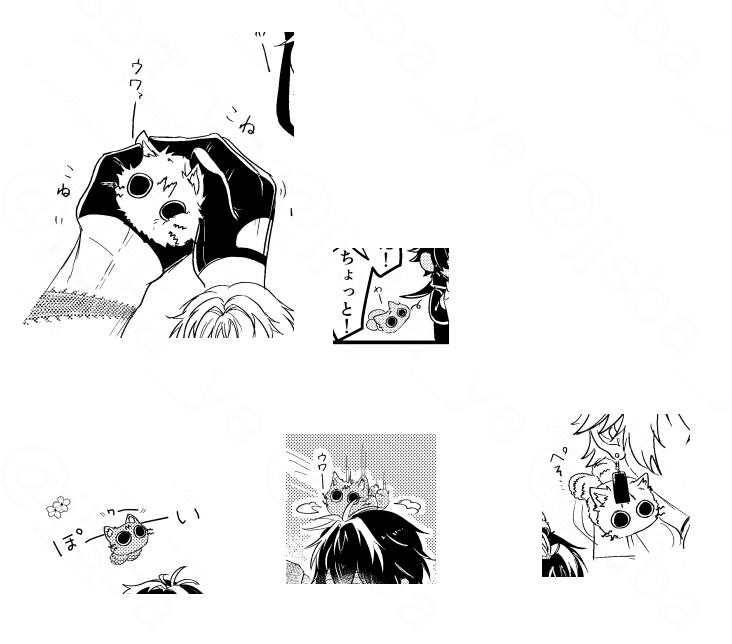 いままで描いた翻弄されるネコチャンシリーズ 