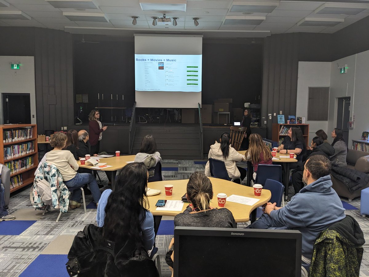 Pleased to host our 2nd Newcomer's Breakfast this school year. Learning about Report Cards, Oakville Public Library, School Council, Field Trips and more!