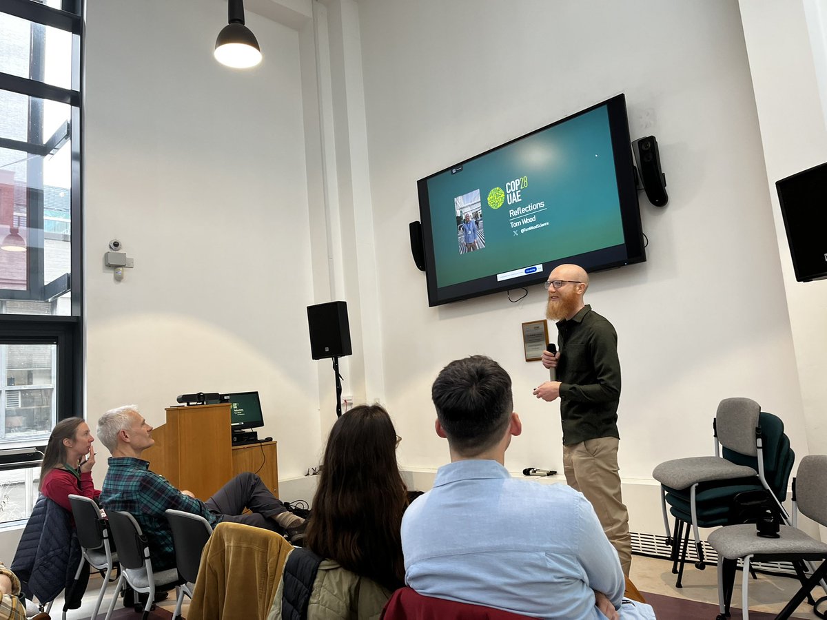 Reflections on COP28 <a href="/granthamcsf/">Grantham Centre</a> with a coruscating view from <a href="/TomWoodScience/">Tom Wood</a>
