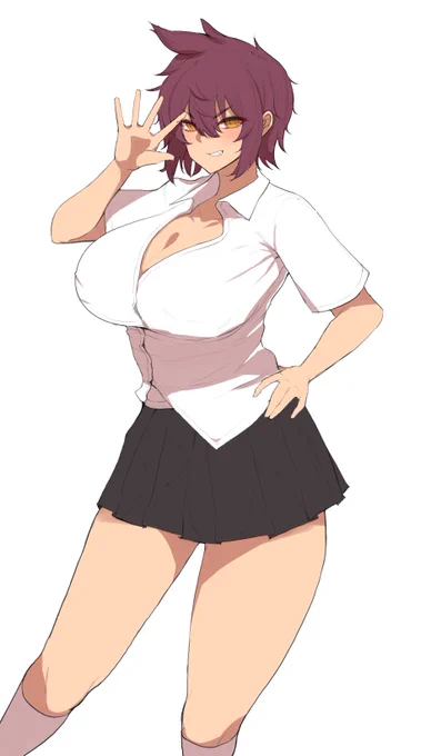 名刺用のイラストにうちのアキラちゃん引っ張り出して色塗ってるやっぱりめんこいねぇ～ 