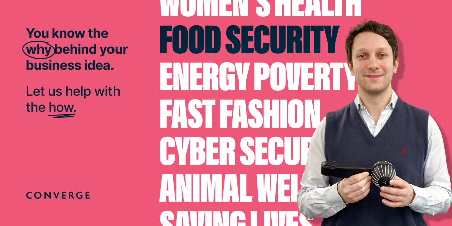 Whatever difference you want to make – from improving #AnimalWelfare to preventing #CyberCrime – #Converge2024 can help propel your business idea forward

Open to #university staff, students &amp; recent graduates across Scotland until 3 April

Apply now! bit.ly/4beCoAB