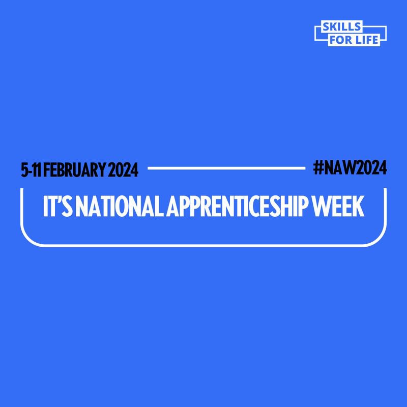 National Apprenticeship Week❗️ this years theme is “Skills For Life”. We encourage everyone to consider how apprenticeships can help individuals to develop skills & knowledge required for a rewarding career. & employers to develop a workforce with future ready skills!🏥✅📝🌡️💙