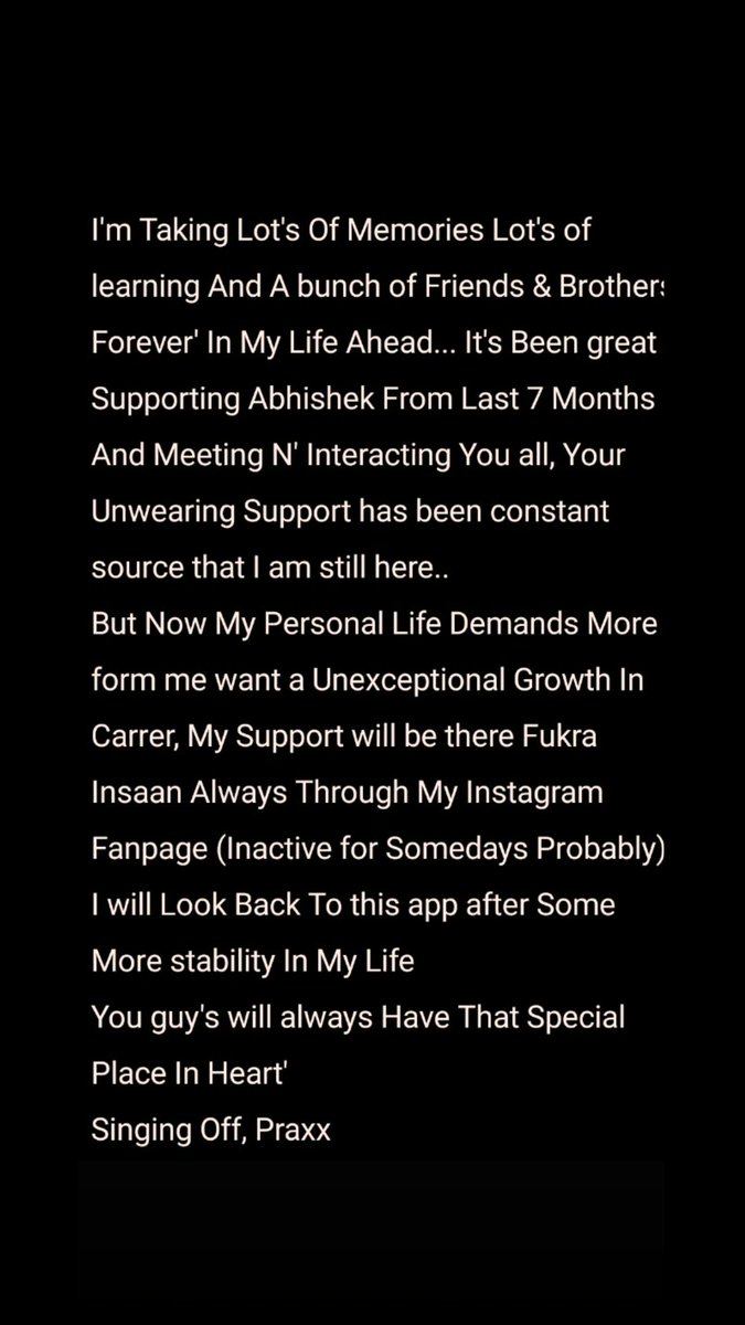 Good Bye.. Will be active On @praxx_edits in Instagram Only..!!
#PandaGang