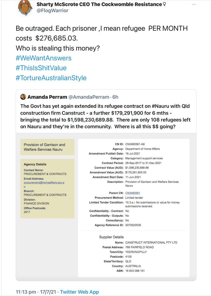 julia16815's tweet image. Lying horse forgets it’s  #spudthethug who as immigration minister gave illegal visas to slave traders and wasted taxpayer money in industrial scale graft and corruption via #Paladin #Canstruct