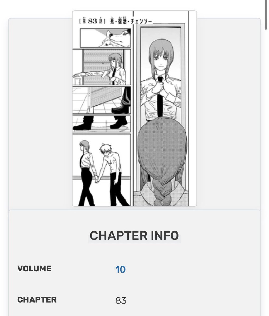 ChainGangReturn's tweet photo. It’s been 1,231 days since Princi last appeared in the manga https://t.co/tLg4K27Ah1