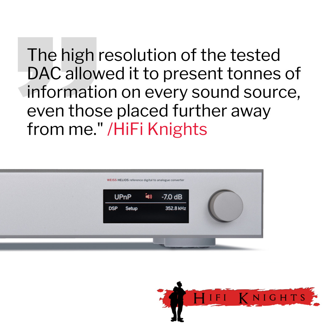 HiFi Knights HELIOS review ➡️  zurl.co/rmEx 🔉

#highendaudio #stereophile #hifi #hifisound #audiophile #hifilovers #digitalaudio #instahifi #swissmade #helios