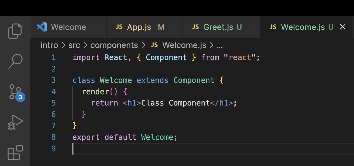 DhruvKathrotiya's tweet image. &quot;🚀 Day 3 of #50DaysofLearningReact 🌐: 

Learned JSX, Props, and the vital distinction between Functional and Class Components! 💡 #ReactJS #webdevelopment
