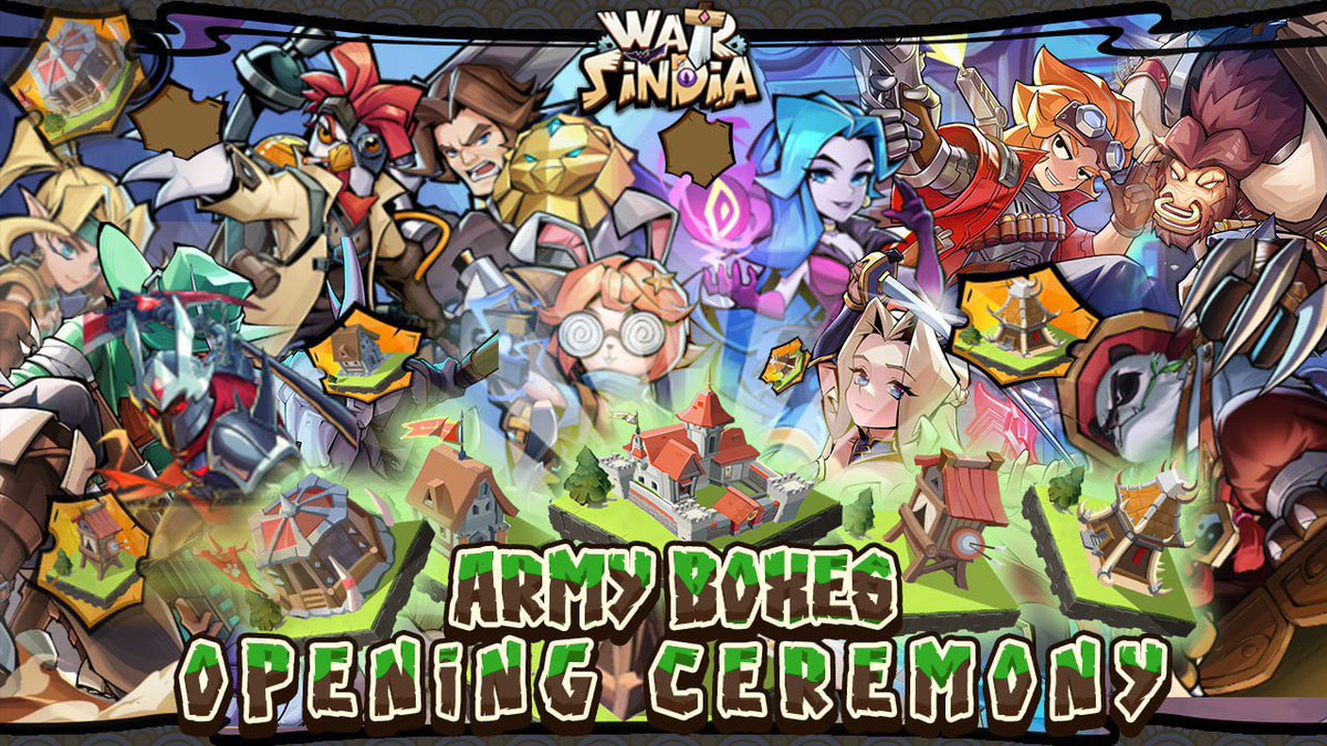 A R M Y.  B O X E S 
O P E N I N G  C E R E M O N Y

Howdy Warriors,
🤩 Get Ready for WarSindia Army Boxes Opening Ceremony

🔥 The WarSindia test has begun, and the much-awaited Army Boxes will be officially opened tomorrow. The opening ceremony will take place on February 7,