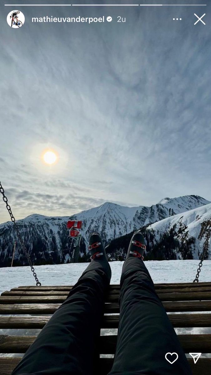 TonkeBerg's tweet image. He is taking that well deserved break, good for him 👍🏻 #MvdP #SpringClassics