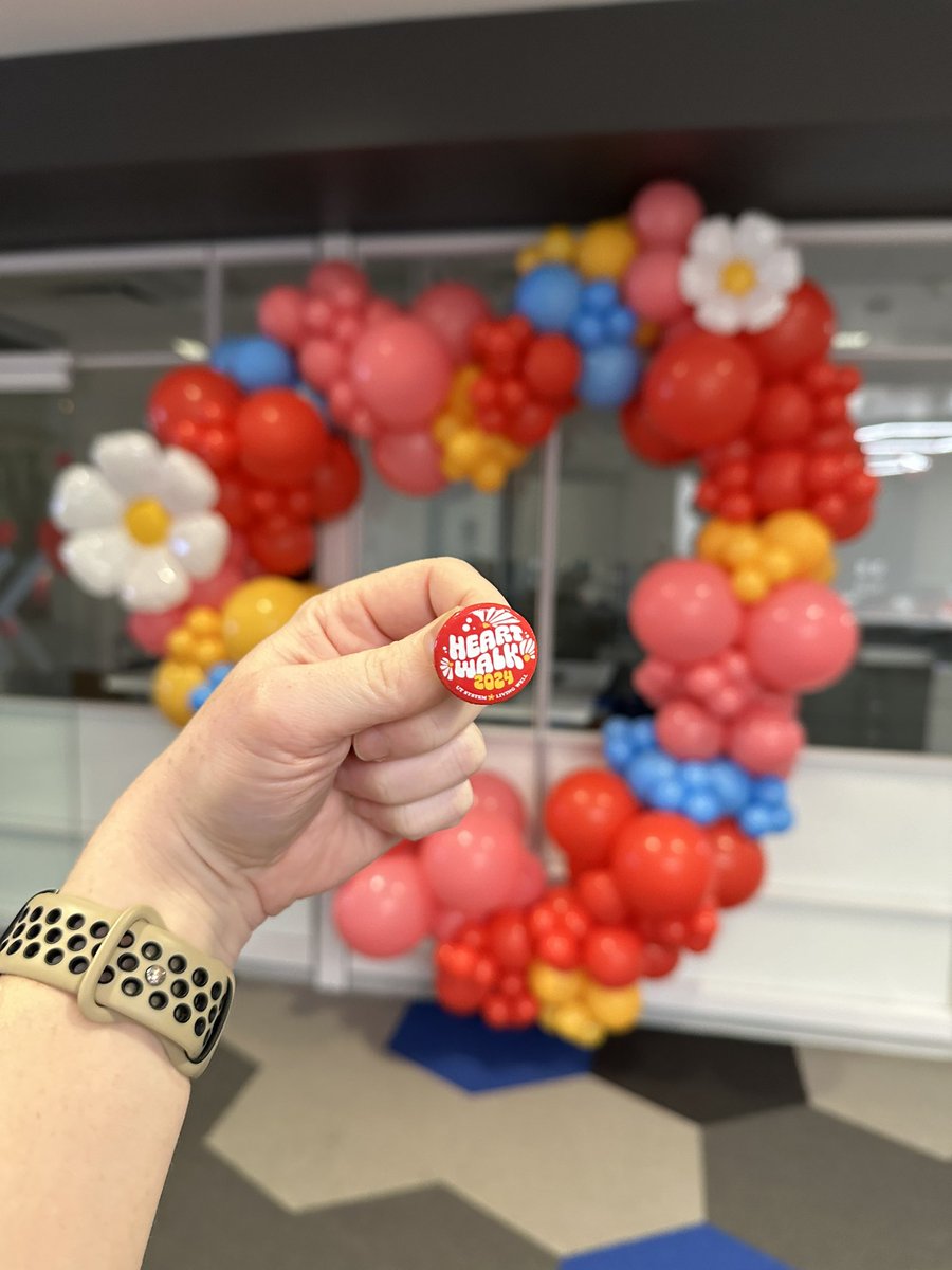 AshleyVMcDonald's tweet photo. Gearing up for the @MDAndersonNews 2024 Heart Walk!! Thank you to the #BeWell team and @EvanThoman for all the hard work!! #OneMDAnderson #HeartMonth #February2024 #GoRedforWomen #WearRedDay #InThisTogether https://t.co/IVetjxYy4v